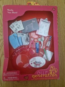 Our Generation Ready Vet Check Accessory Set