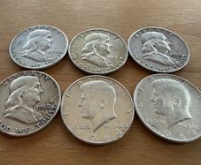 Silver Half Dollars 90%