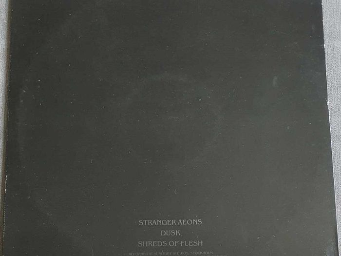 Entombed  Stranger Aeons Rare Death Death Original 90's Earache Pressing Near MINT