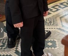 Pageboy Black Tux/suit
