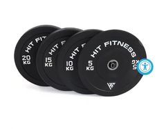 100kg HIT Fitness Commercial Olympic Bumper Plate Set and Storage Trolley