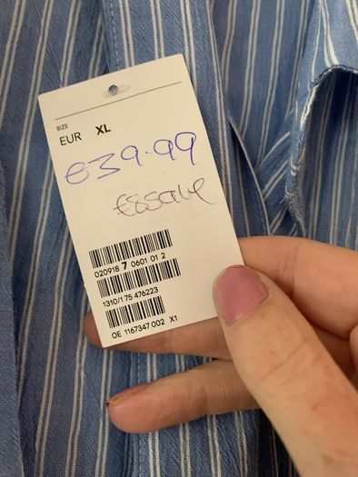 100% Cotton shirt dress