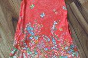 Oilily sunburst orange jersey dress age 6