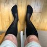 Sheer Socks Over The Calf for Men Image 3