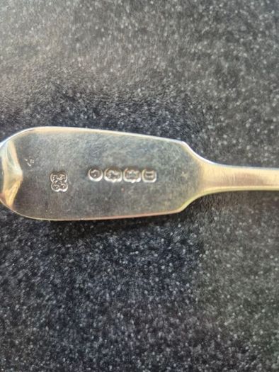 Sterling Silver Victorian Spoon 1860