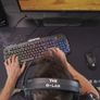 4-in-1 Gaming Bundle - Backlit QWERTY Gamer Keyboard, 3200 DPI Gamer Mouse, Gaming Headset, Non-Slip Mouse Pad - PC PS4 Xbox One Gamer Pack Image 2
