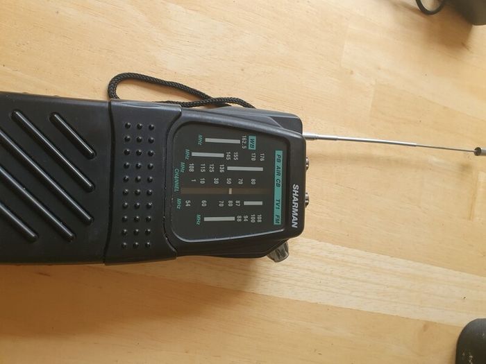 Sharman multi-band radio scanner