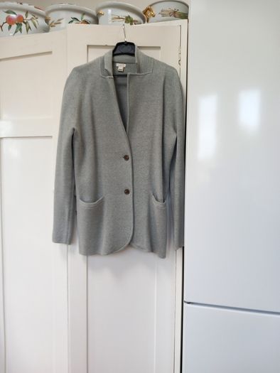 J Crew Grey Knit Jkt Size M