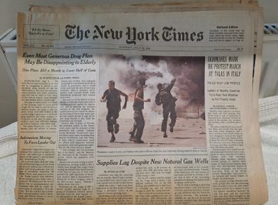 The New York Times 22 July 2001