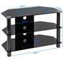 Alphason Essentials 800 Tv Stand | Ess800/3-blk Image 5