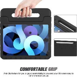For Apple iPad Air 5 2022 5th Gen Kids Case Shockproof Cover With Stand Black