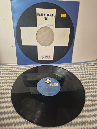 Marc Et Claude - La (12" Vinyl, 1998, Positiva) - Classic Trance
