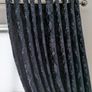 Corner suite, navy & grey cushions,NavyCurtains,lamp shade Image 5