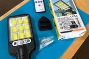LED Street Lamp Solar Power Rechargeable and remote control
