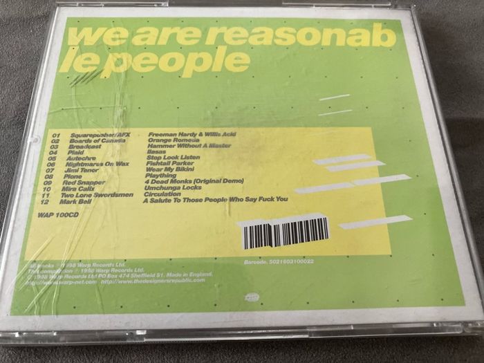 wap100 - we are reasonable people    CD