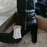 Lasocki black leather boot UK 6 new Image 2