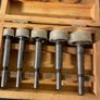 Vintage woodworking drill bit set 15mm-35mm Image 3