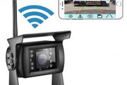 New WiFi Wireless HD 1080P Rear View Camera Starlight Night Vision Truck Van Camper Bus Vehicle Back up Reverse Camera High-Definition Image