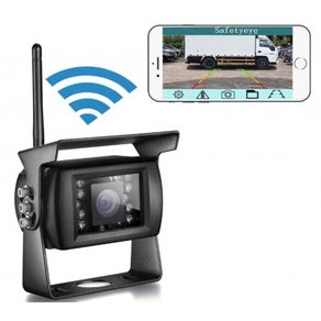 New WiFi Wireless HD 1080P Rear View Camera Starlight Night Vision Truck Van Camper Bus Vehicle Back up Reverse Camera High-Definition Image