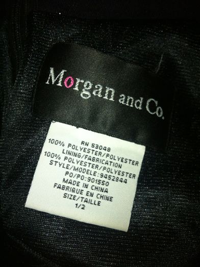 Absolutely Stunning Black Sequin Backless Maxi Dress by Morgan and Co. size 8-10