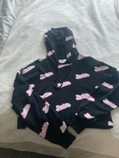 Barbie cropped hoodie