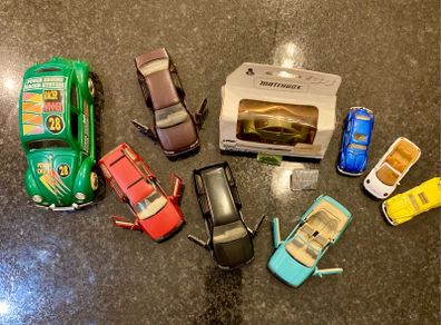 9 VW Toy Cars