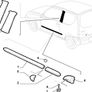 RH Door Adhesive (Fiat Seicento Sporting) Image 2