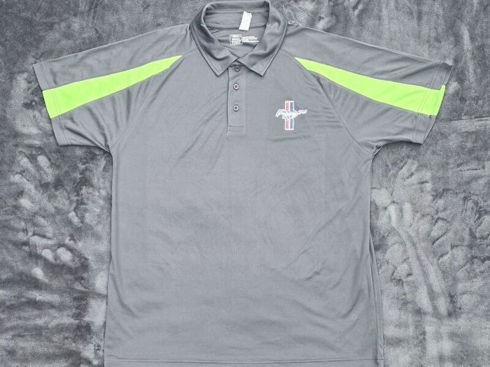 Ford Mustang Polo Shirt Mens Large