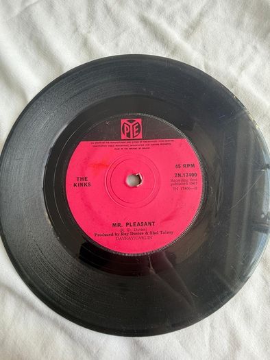 Curated Job Lot of 54 Vintage 7" Vinyl Records - ALL Pressed in Ireland (John Lennon, Pink Floyd, The Kinks)