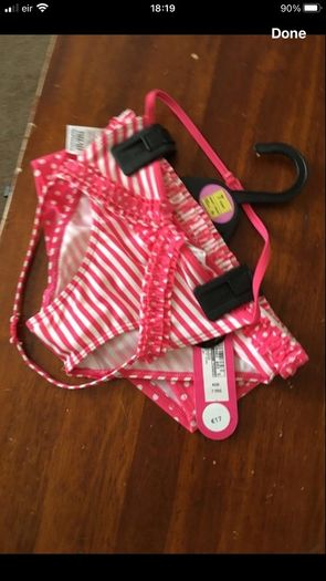 Girls BNWT three piece biniki age 7