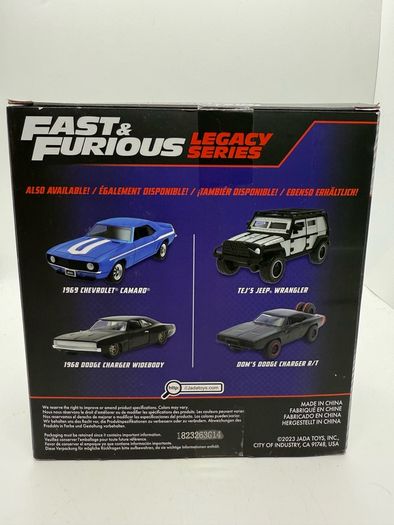 Jada Fast and Furious Twin Set Chevrolet Camaro and Dodge Charger 1:32 Diecast die cast model cars