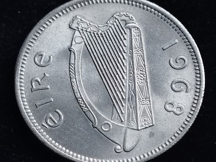 Ireland - 1968 - Shilling - Bull - KM.14a - UNC - [582]