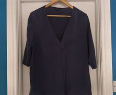 Cos navy top