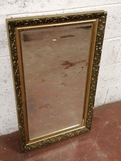 Vintage Gold Bevelled Mirror