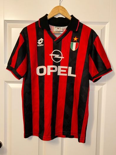 AC Milan Franco Baresi football jersey shirt 1994 1995