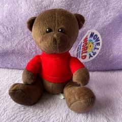 Brand New Brown & Red Teddy Bear