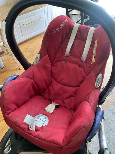 car seat, pram and buggy