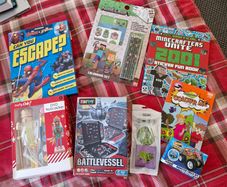 Mixed bundle, colouring, blocks and Games, NEW