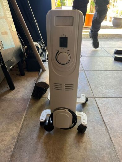 Two electric heaters