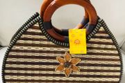 Bamboo handbag