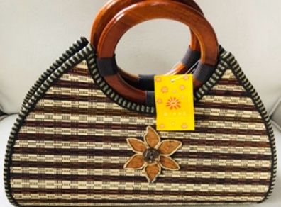 Bamboo handbag