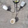 Ceiling Lamp chandelier Metal Black Image 3
