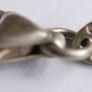 Vintage 925 Sterling Silver Tube Style Bracelet length 7,5" - 4,1g Image 9