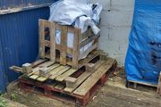 Wood pallet for fire