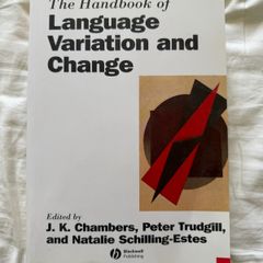 The Handbook of Language Variation and Change