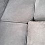 Verona Grey L shaped corner sofa + footstool Image 2