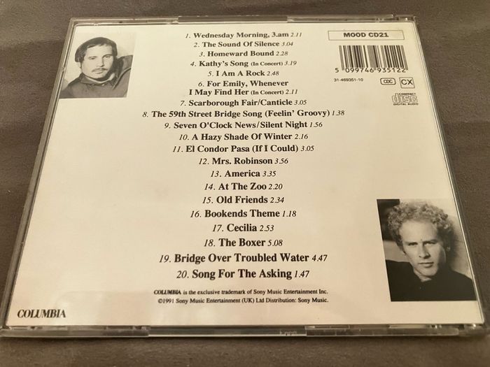 the definitive SIMON and GARFUNKEL  CD