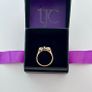 Antique diamond and sapphire ring Image 3