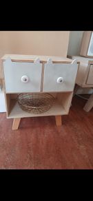Small wooden  drawer unit