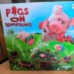 Pigs on Trampolines